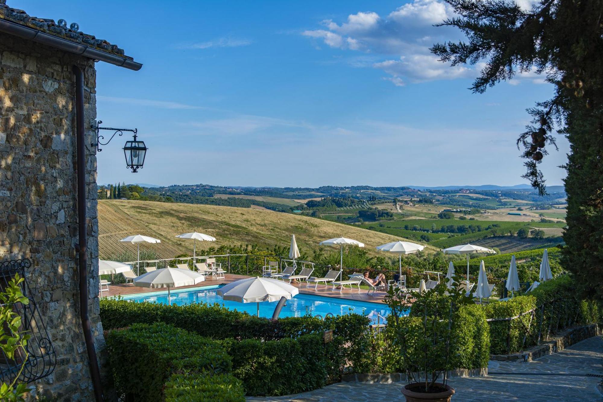 Hotel Belvedere Di San Leonino Castellina in Chianti Exteriér fotografie